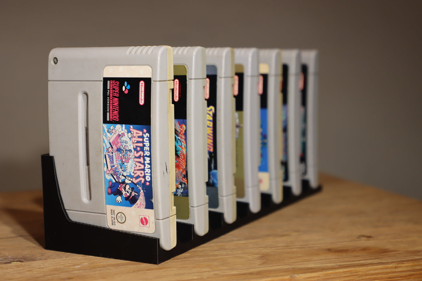 SNES Cartridge Display Stand