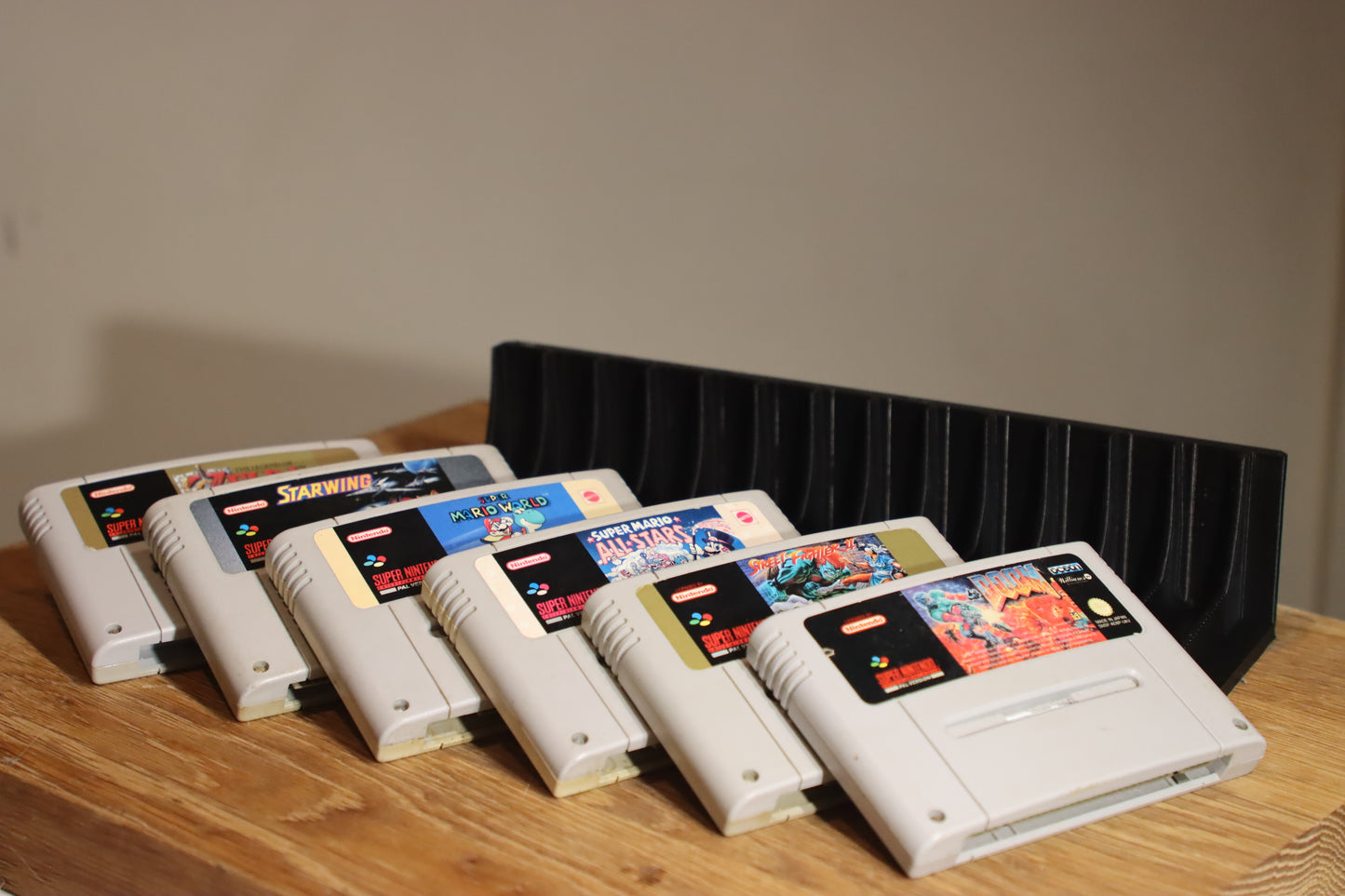 SNES Cartridge Display Stand