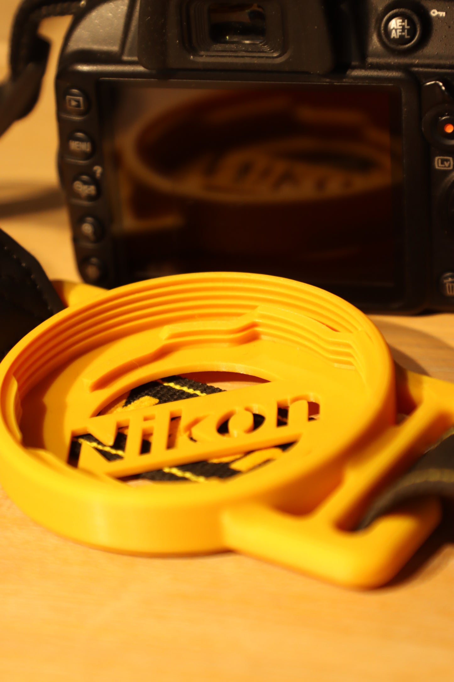 Camera Lens Cap Holders