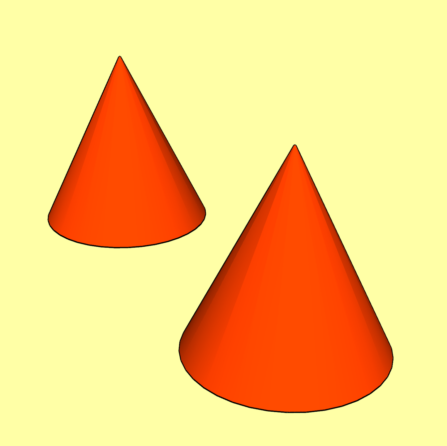 Painters Cone/Pyramid Stands