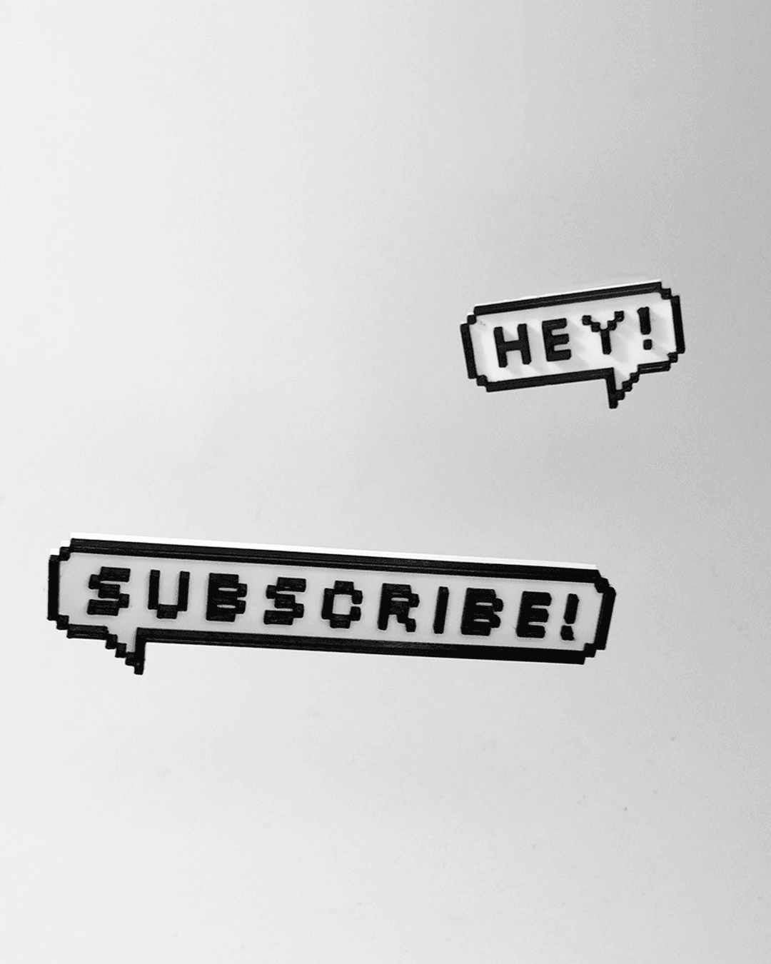 Customisable 8-Bit Speech Bubble