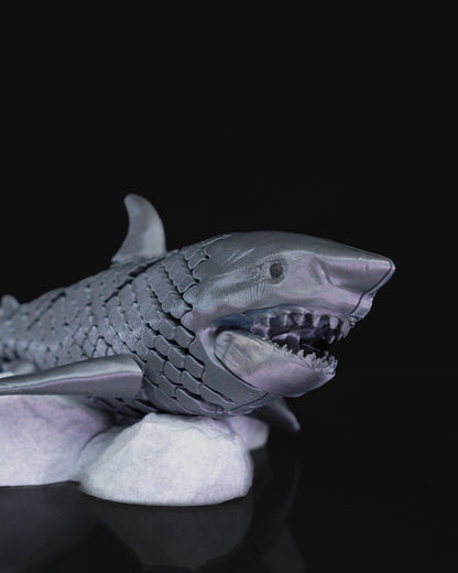 Articulated Great White Shark