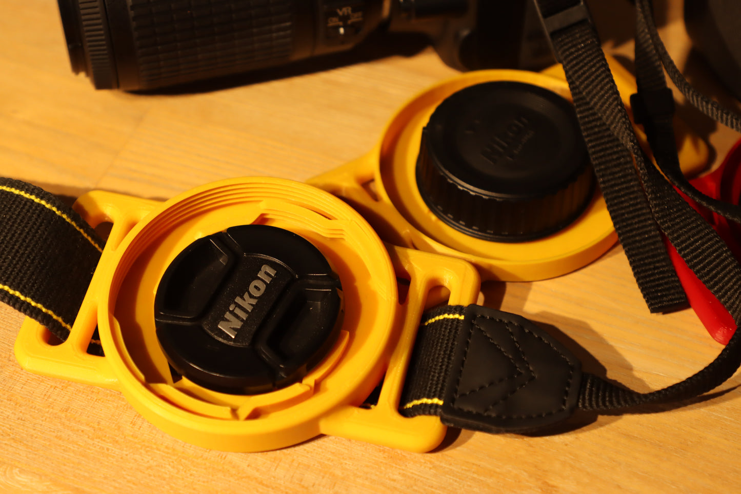 Camera Lens Cap Holders