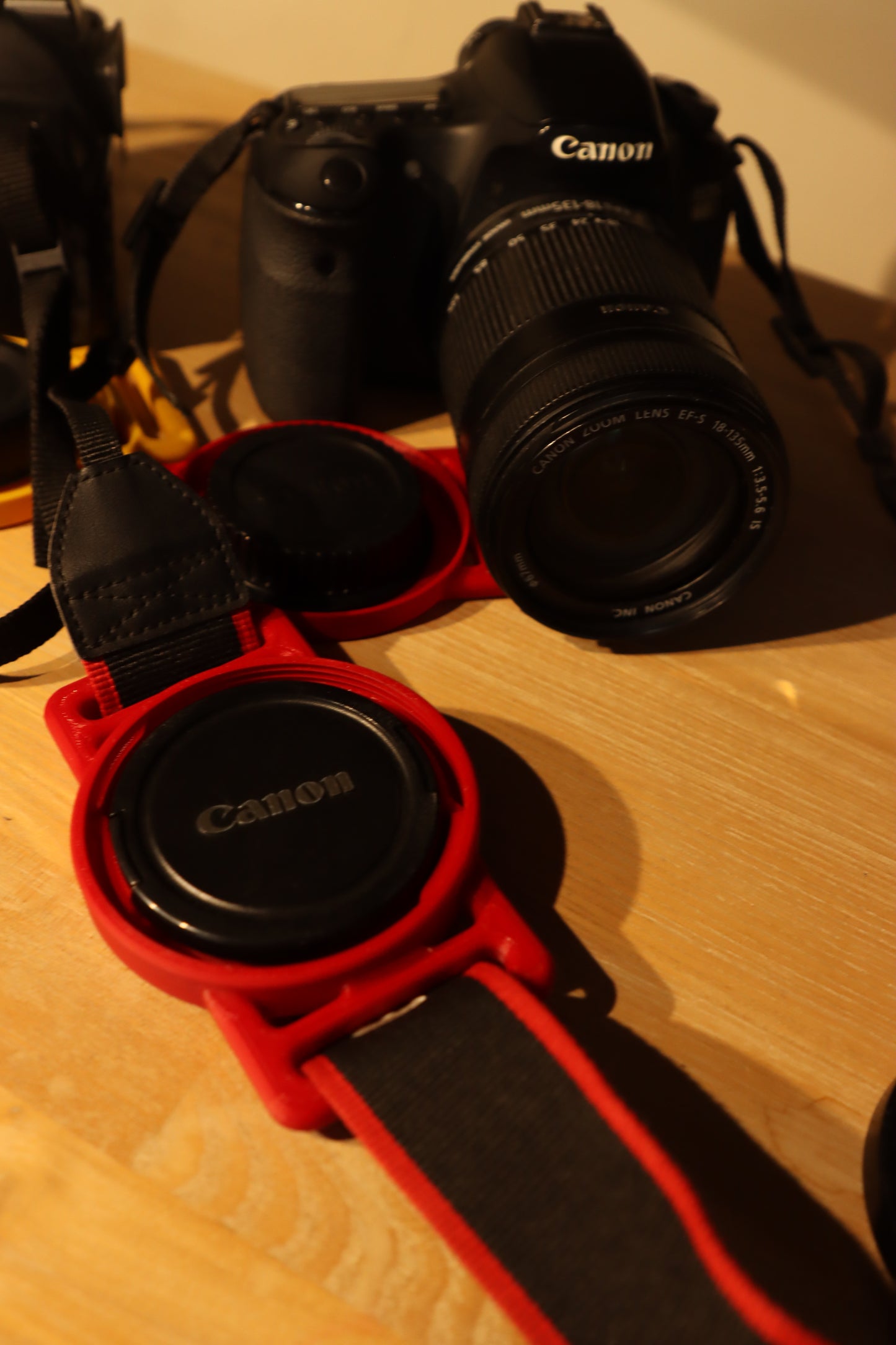 Camera Lens Cap Holders