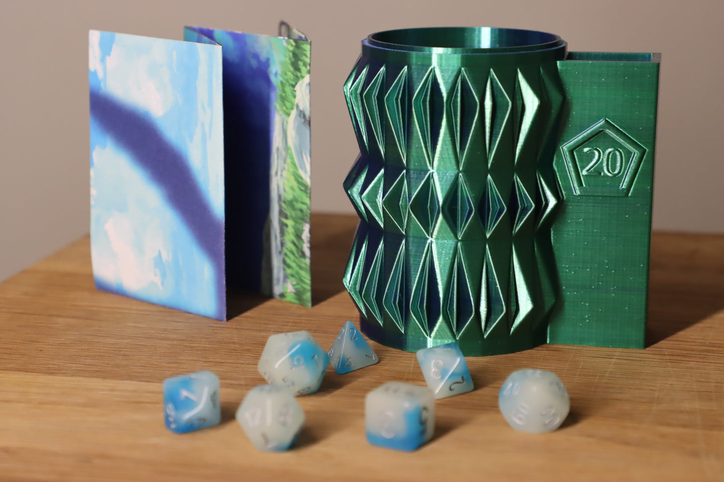 DND Dice & Can Tower