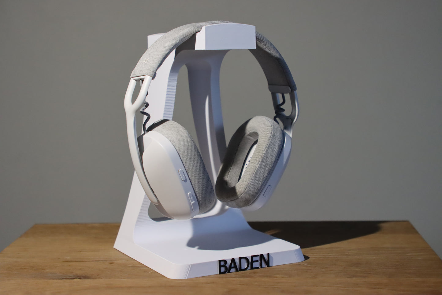 Headphone Stand With Custom Text