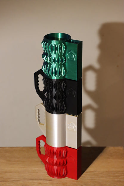 DND Dice & Can Tower