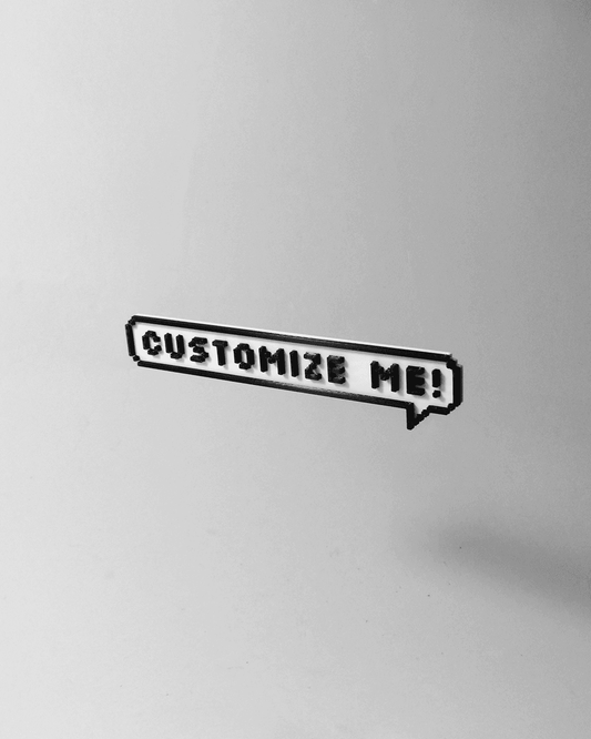 Customisable 8-Bit Speech Bubble