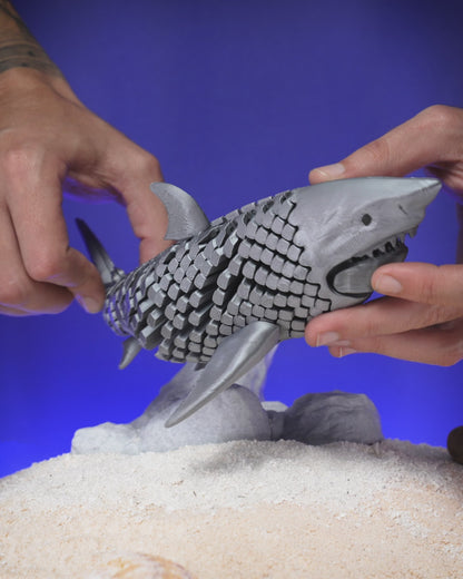 Articulated Great White Shark